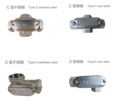 云南BCH防爆接线盒(e)-C型D型不锈钢铸钢